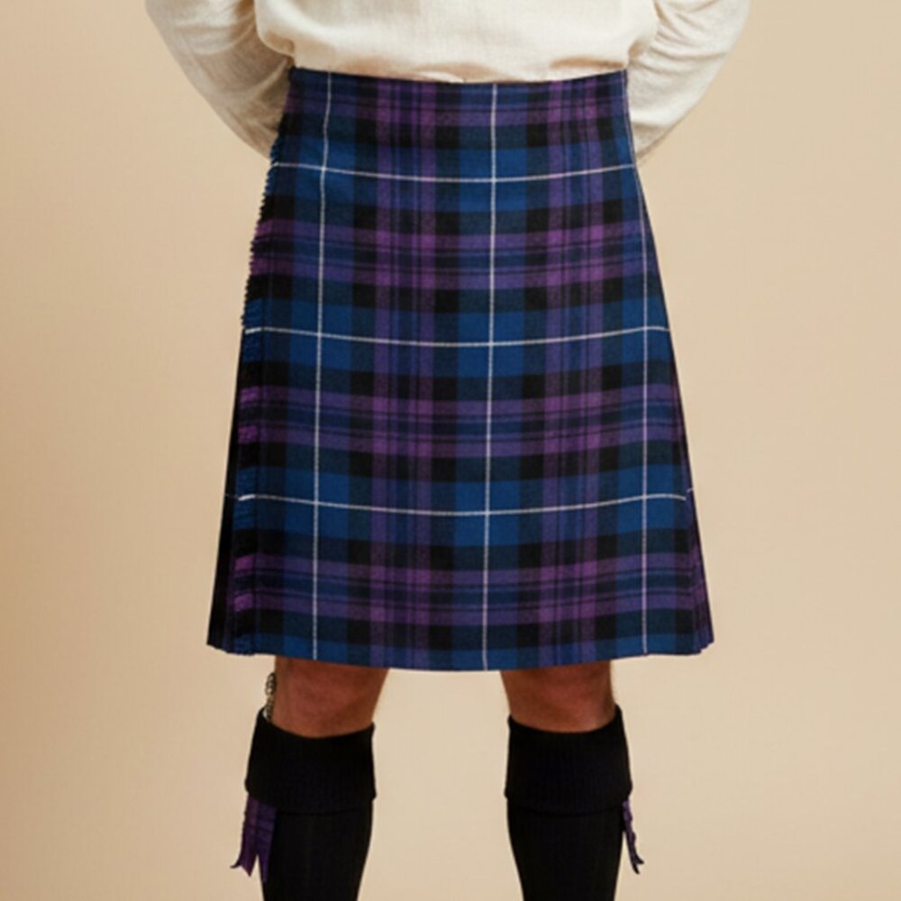 Traditional Tartan Kilt Plaid Pleated Kilt , Festival Kilt Wear